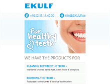 Tablet Screenshot of ekulf.com